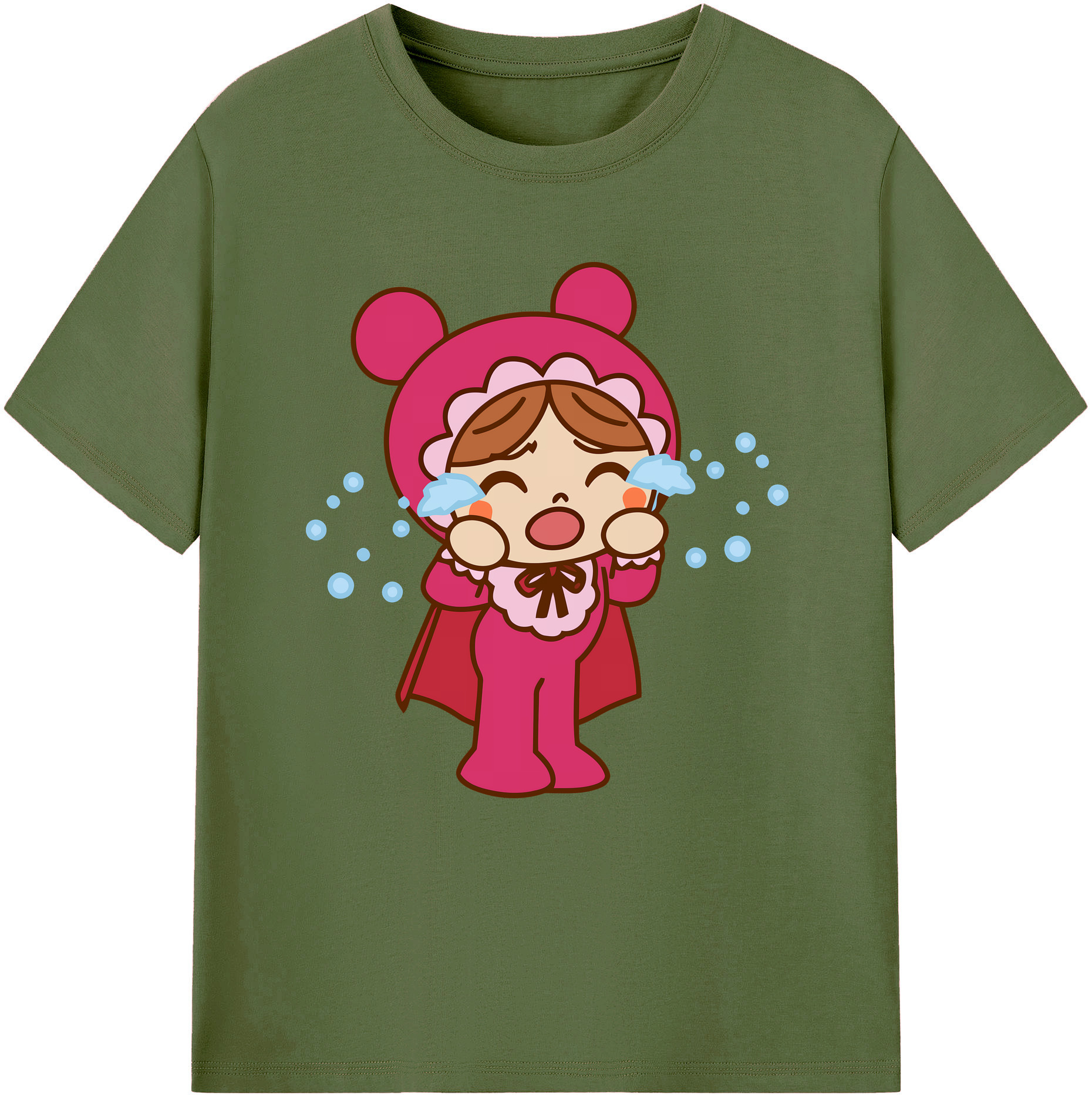 （画像用） アンパンマン Anpanman 綿100％半袖Tシャツ（フロントプリント）
